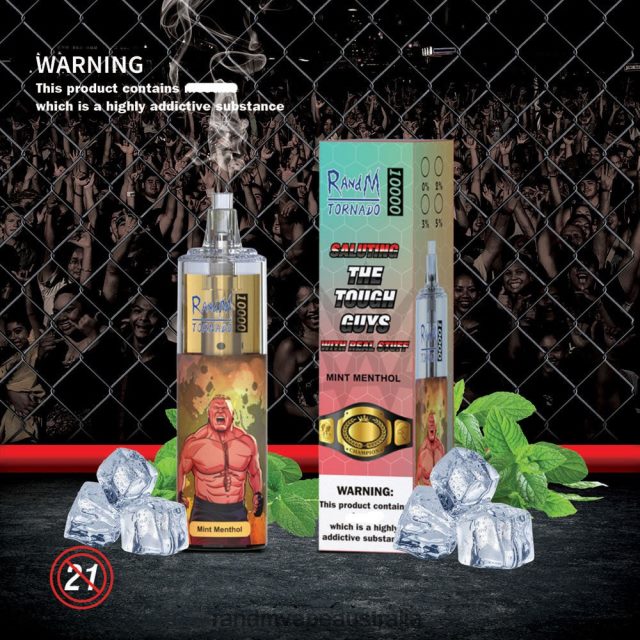 RandM Vape Melbourne - RandM Tornado 10000 Airflow Control Vape Device 1Pc 6NRPJ4113 Blue Razz