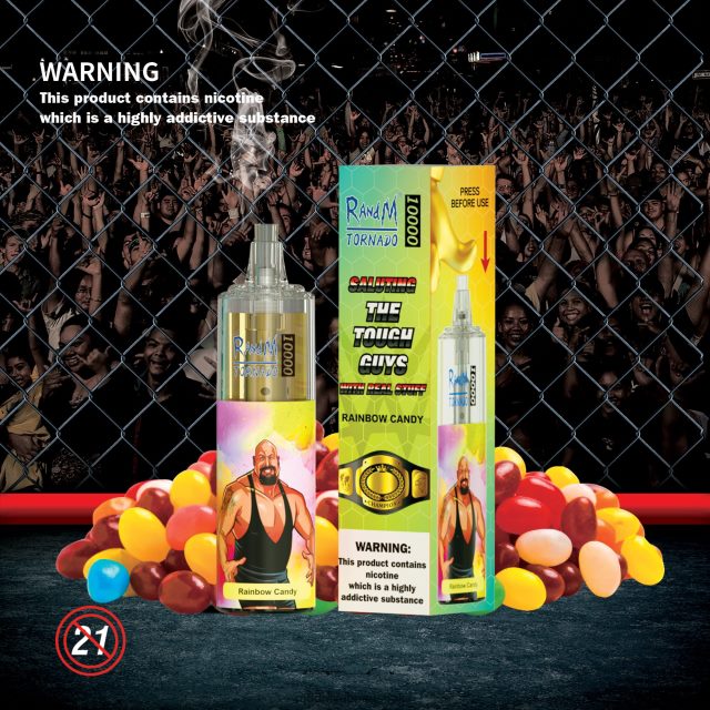 RandM Vape Melbourne - RandM Tornado 10000 Airflow Control Vape Device 1Pc 6NRPJ4113 Blue Razz