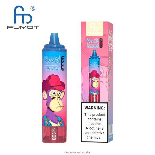 RandM Vape Flavours - Fumot RandM Tornado 15000 Vape Device With Battery And Ejuice Display Version 1 6NRPJ424 Cherry
