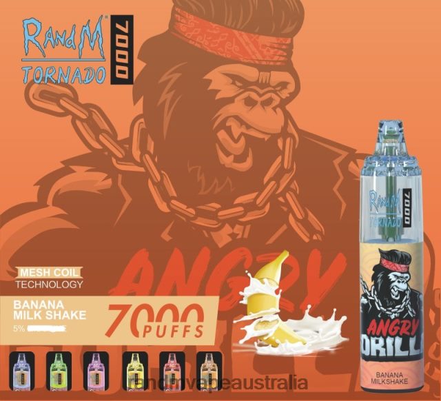 RandM Vape Flavour - RandM Tornado 7000 Airflow Control Vape Device 1Pc 6NRPJ4179 Red Apple Lemon