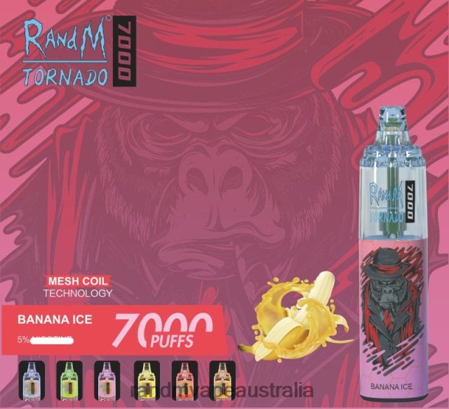 RandM Vape Sale - RandM Tornado 7000 Airflow Control Vape Device 1Pc 6NRPJ4176 Mixed Berries